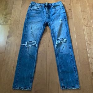 Zara Men’s Distressed Jeans Sz 30